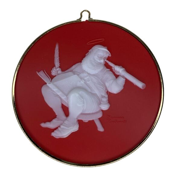 Norman Rockwell Collection "Checking Up" 7th in a Series Christmas 1986 Ornament - Picture 1 of 3